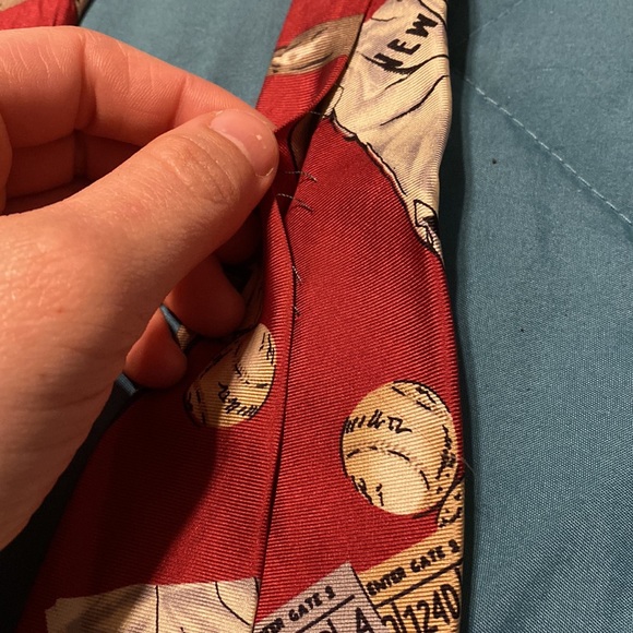 Hathaway New York Yankees Baseball Tie - Picture 4 of 6